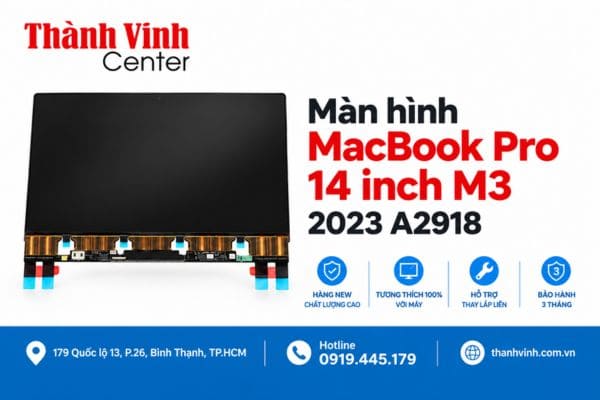 Màn hình MacBook Pro 14 inch M3 2023 A2918