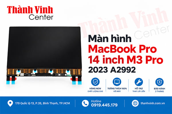 Màn hình MacBook Pro 14 inch M3 Pro 2023 A2992