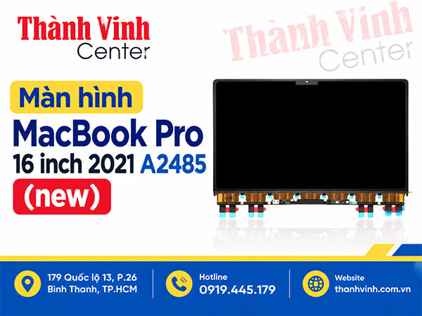 Màn hình MacBook Pro M1 16 inch 2021 A2485