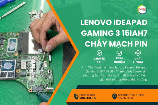 Bạn đang tìm chỗ sửa laptop Lenovo Ideapad Gaming 3 15IAH7 uy tín?