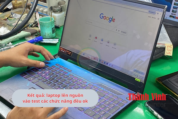 Kết quả ca sửa main laptop Asus Tuf F15 FX507VV4