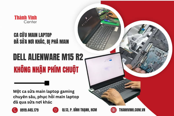 Sửa main laptop Dell Alienware M15 R2