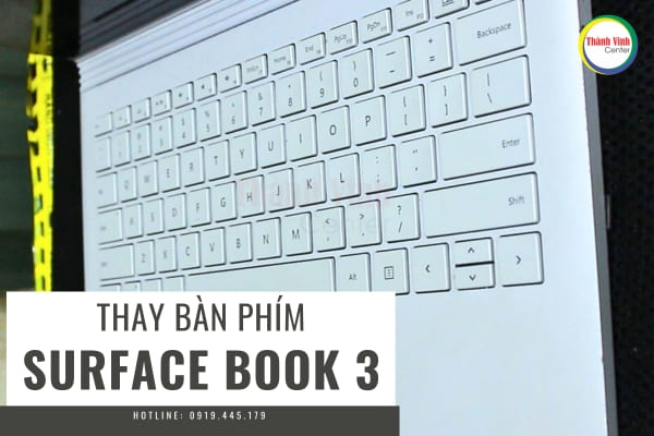 Thay bàn phím Surface Book 3 ở đâu?