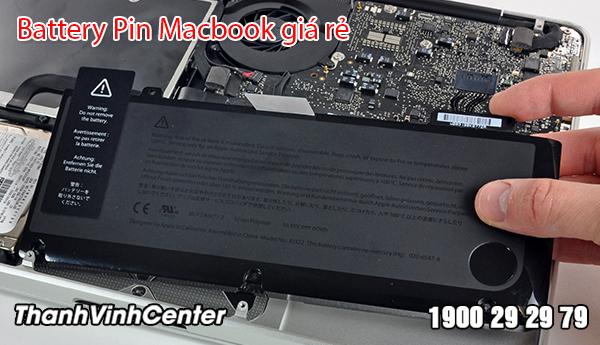 Battery pin Macbook chính hãng, chất lượng nhất