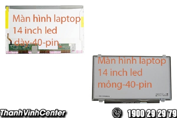 Màn hình laptop 14 inch led 40pin