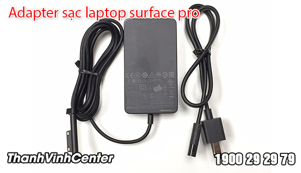 Adapter sạc laptop surface pro các dòng khác nhau, sản phẩm chính hãng