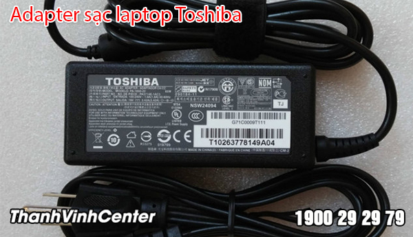Adapter sạc laptop Toshiba hiện có nhiều công suất khác nhau