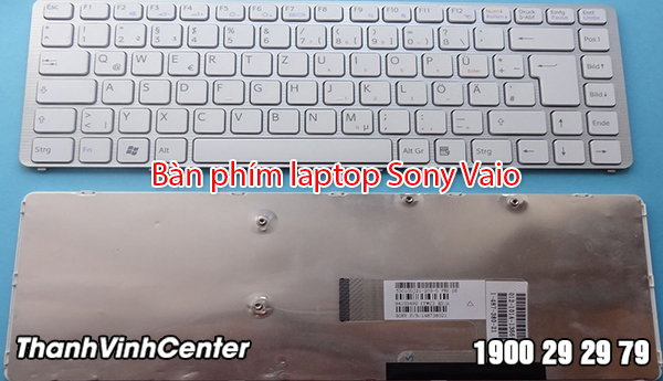 bàn phím laptop Sony Vaio chính hãng, chất lượng tại khu vực TPHCM