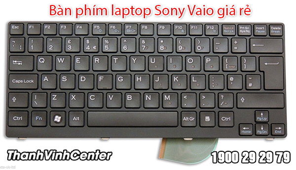 Một số loại bàn phím laptop Sony Vaio chính hãng hiện nay