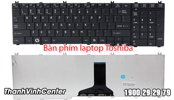 Vệ sinh bàn phím laptop Toshiba đúng cách