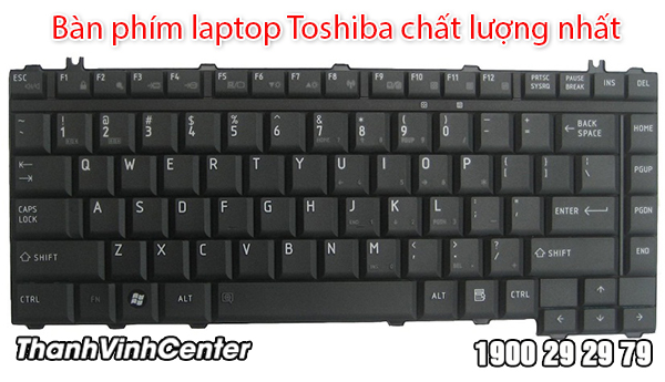 Giá bàn phím laptop Toshiba chính hãng tại TPHCM