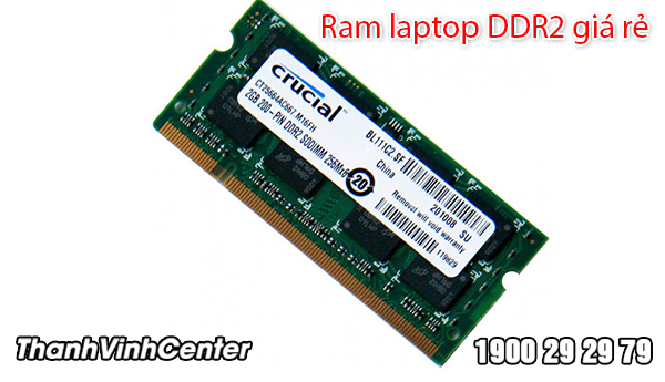 Các loại ram laptop DDR2 hiện có trên thị trường