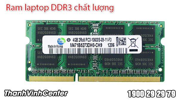 Các loại Ram laptop DDR3 hiện được cung cấp trên thị trường