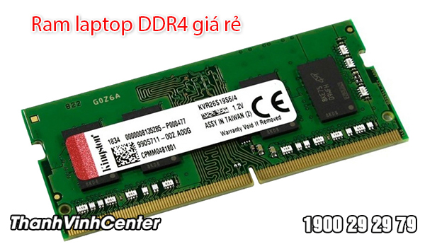 Dấu hiệu nhận biết Ram Laptop DDR4 bị hư hỏng