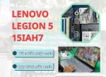 Sửa main laptop Lenovo Legion 5 15IAH7 vô nước mất nguồn