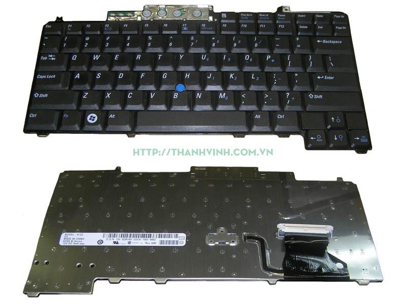 Bàn phím laptop Dell D620 D630 G631 D820 D830 Precision M65 M2300 M4300