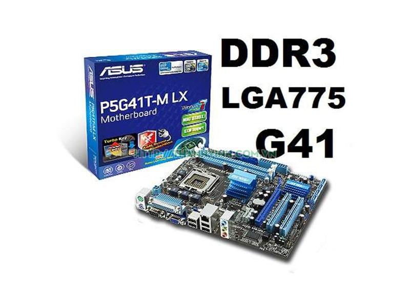 Main asus/GiGa G41 socket 775 DDR3 Cũ