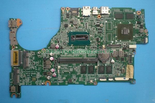 Mainboard Laptop Acer M5-583 DAZRQMB18F0 Rev:f I7 4500U VGA rời