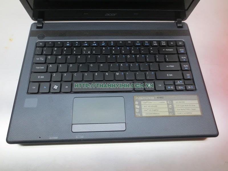 Laptop cũ ACER 4749Z cpu core i3-2330m ram 6gb ổ cứng hdd 320gb vga intel hd graphics lcd 14.0''inchs.(đã bán 100321)