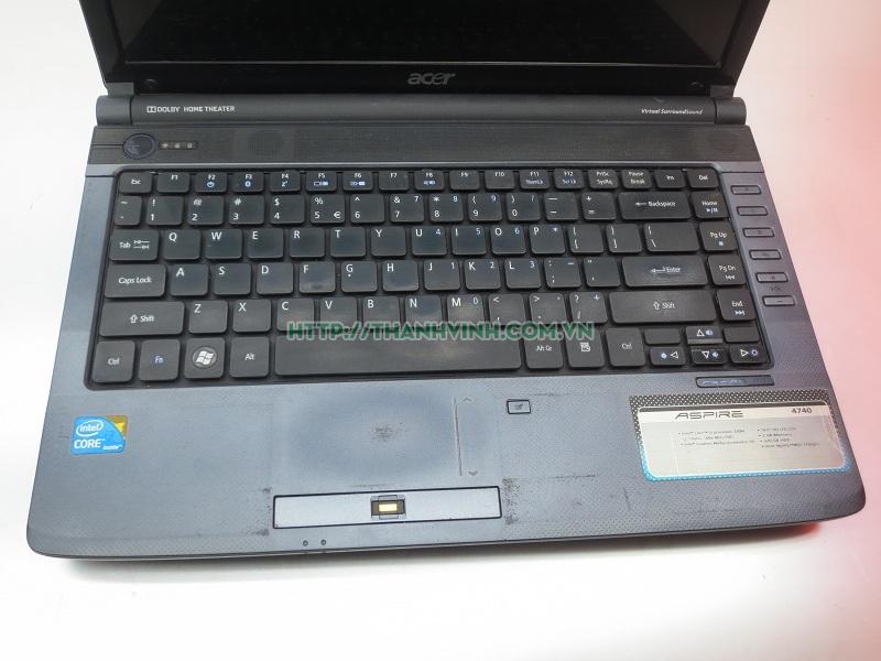 Laptop cũ ACER Aspire 4740 cpu core i3-m330 ram 4gb  ổ cứng hdd 320gb vga intel hd graphics lcd 14''inch.(đã bán)