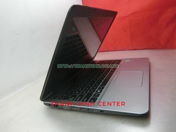 Laptop cũ  ASUS X555LF cpu core i5-5200u ram 8gb ổ cứng ssd 128gb + ổ cứng hdd 500gb vga NVIDIA GeForce 930M lcd 15.6''inch.
