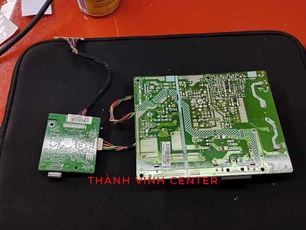 Board nguồn + board LCD DELL E1709WC (MÃ BOARD 715G4373-P01-001-001S \ 715G2904-1-7).
