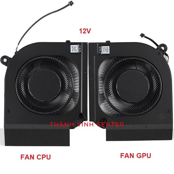 Fan Quạt tản nhiệt GPU laptop ACER Predator Helios Neo16 PHN16-71 PHN18 N22Q22 PHN18-71 DC 12V (Cáp Ngắn)