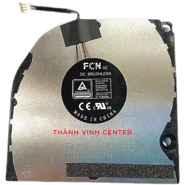 Fan Quạt Tản Nhiệt CPU Laptop Dell Latitude 7320 E7320 0XCNHG DFS5K22305283D 5V 0.5A