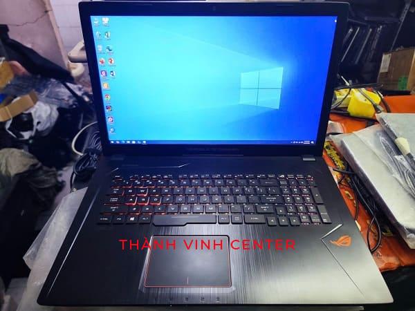 LAPTOP CŨ Gaming Asus ROG GL753V CPU CORE I7-7700HQ RAM 16GB Ổ CỨNG SSD 480GB VGA  Nvidia GTX 1050Ti 4GB LCD 17.3''INCH (FHD)