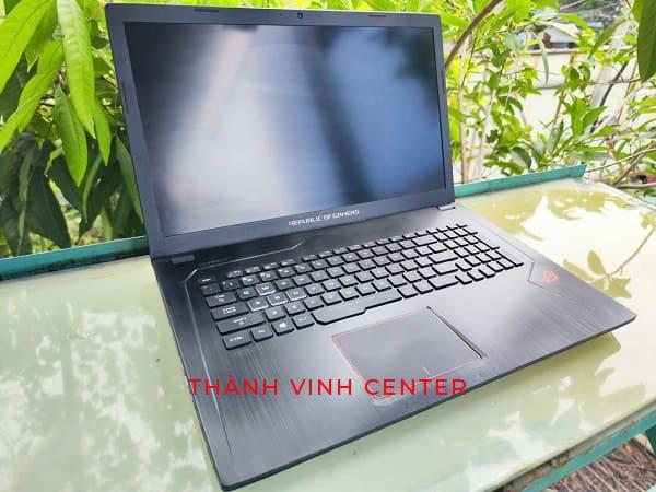 LAPTOP CŨ Gaming Asus ROG GL753V CPU CORE I7-7700HQ RAM 16GB Ổ CỨNG SSD 480GB VGA  Nvidia GTX 1050Ti 4GB LCD 17.3''INCH (FHD)