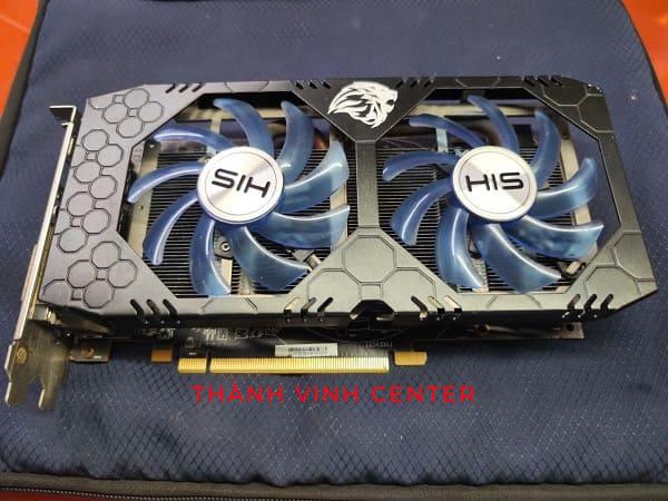CARD MÀN HÌNH CŨ His RX470 4G D5 2 Fan Cũ QSD (4GB/GDDR5/256BIT) Bảo hành 3 tháng