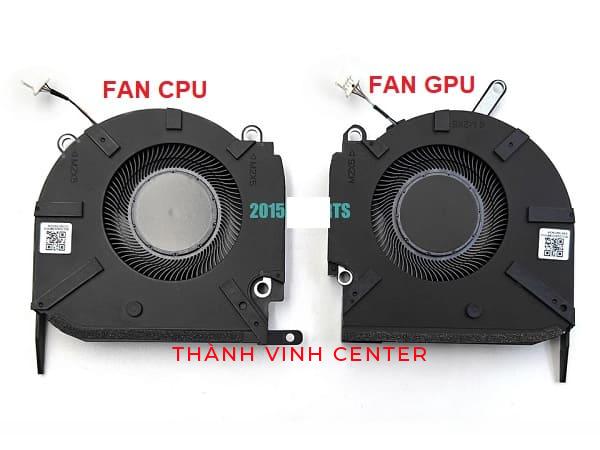 Fan Quạt Tản Nhiệt CPU Laptop HP OMEN 16-K 16-N 16K 16N Pro TPN-Q280 Máy card đồ họa 3060/3070 (12V) New