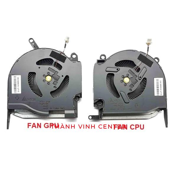 Fan Quạt Tản Nhiệt CPU Laptop HP OMEN 16-K 16-N 16K 16N Pro TPN-Q280 Máy card đồ họa 3050 (5V) New