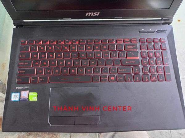 LAPTOP CŨ GAMING MSI GV62 7RD CPU I7 - 7700HQ RAM 8GB Ổ CỨNG SSD 256GB VGA NVIDIA GeForce GTX 1050 LCD 15.6''INCH FHD