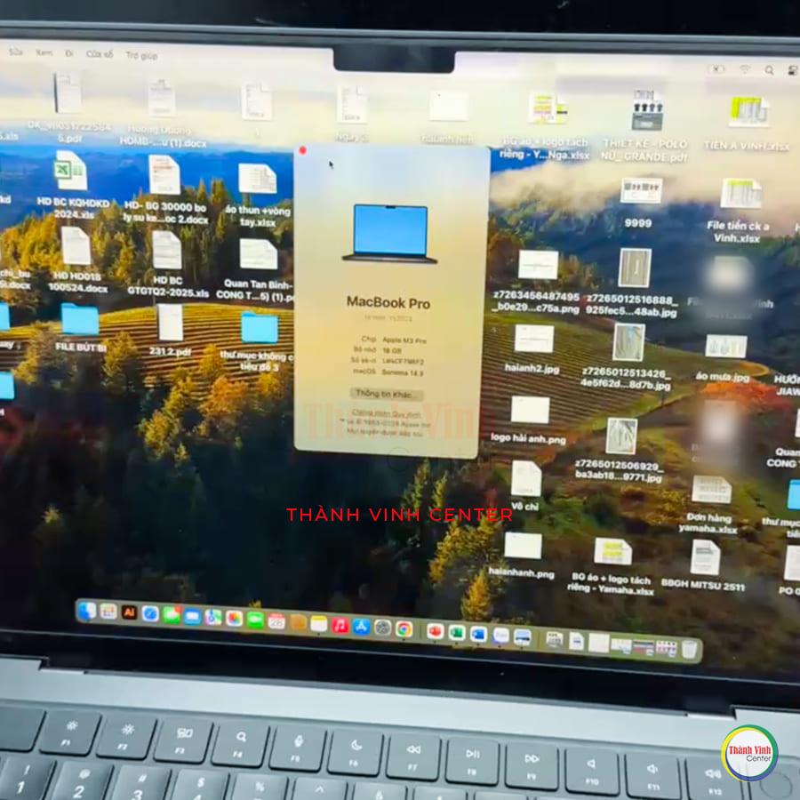Màn hình Macbook Pro 14 inch M3 2023 A2918