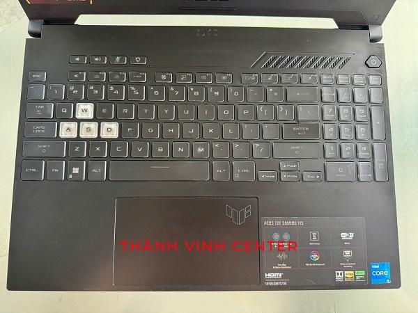 LAPTOP CŨ ASUS TUF Gaming F15 FX507ZC4 CPU CORE i5 - 12500H RAM 16GB Ổ CỨNG SSD 512GB VGA NVIDIA GeForce RTX 3050 (4GB) LCD 15.6''INCH FHD (1920 x 1080)