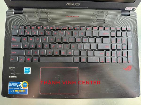 LAPTOP CŨ Asus Gaming GL552VW CPU CORE i5 - 6300HQ RAM 8GB Ổ CỨNG SSD 256GB HDD 500GB VGA Intel HD Graphics 530 LCD 15.6''INCH FHD (1920 x 1080)