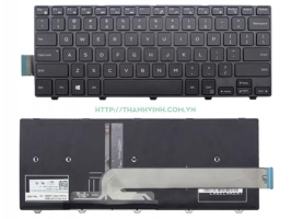 Bàn phím laptop Dell Inspiron 14-3000 14 3000 Series 14CR 14MR P49G P53G có đèn