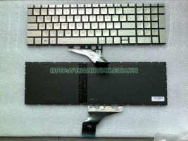 Bàn phím laptop HP 15-DA,15-DB,15-DX,15-DR,15-CN,15-CW,15-CR,15-CS,17-BY,250-G7,255-G7 Series Bạc LED