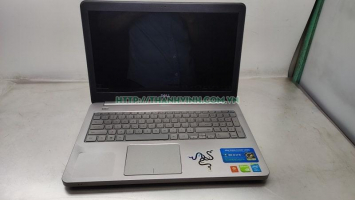 Laptop cũ chiến game nhẹ DELL Inspiron 7537 cpu core i5-4210u ram 8gb ổ cứng ssd 240gb vga NVIDIA GeForce GT 750M lcd 15.6''inch.