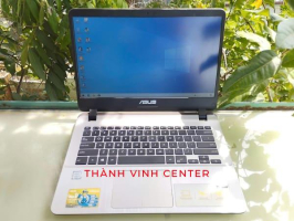 LAPTOP CŨ ASUS X407U CPU I3-7020U RAM 8GB Ổ CỨNG SSD 120GB VGA INTEL HD GRAPHICS LCD 14.0''INCH