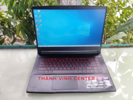 Laptop cũ MSI Gaming GF63 THIN 10SCXR CPU I5-10300H RAM 16GB Ổ CỨNG SDD 512GB VGA NVIDIA GEFORCE GTX 1650 LCD 15.6''INCH. (FULL HD)