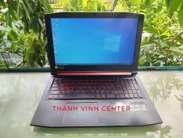 Laptop cũ Gaming Acer Nitro 5 AN515-52 CPU Core I5-8300H Ram 16GB Ổ Cứng HDD 500GB + SSD 240GB VGA Nvidia GeForce GTX 1050Ti LCD 15.6'' inch