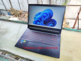 Laptop cũ MSI Gaming GF63 Thin 11UC  CPU I7-11800H RAM 16GB Ổ CỨNG SSD 512GB VGA NVIDIA GEFORCE RTX 3050 LCD 15.6''INCH. (FULL HD)