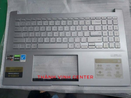 Vỏ Mặt C + Keyboard Laptop ASUS Vivobook PRO 15 M6500 M6500Q M6500QB M6500QC M6500QE M6500QH M6500QF M6500IH M6500RC M6500RE M6500XU M6500XV Silver (Vỏ Trầy, Phím ok, chân ốc ok) Tháo máy