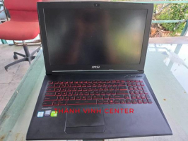 LAPTOP CŨ GAMING MSI GV62 7RD CPU I7 - 7700HQ RAM 8GB Ổ CỨNG SSD 256GB VGA NVIDIA GeForce GTX 1050 LCD 15.6''INCH FHD