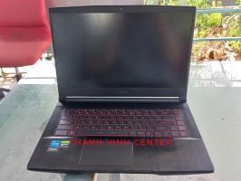 LAPTOP CŨ GAMING MSI GF13 12VE CPU I5 - 12450H RAM 16GB Ổ CỨNG SSD 512GB VGA NVIDIA GeForce RTX 4050 LCD 15.6''INCH FHD